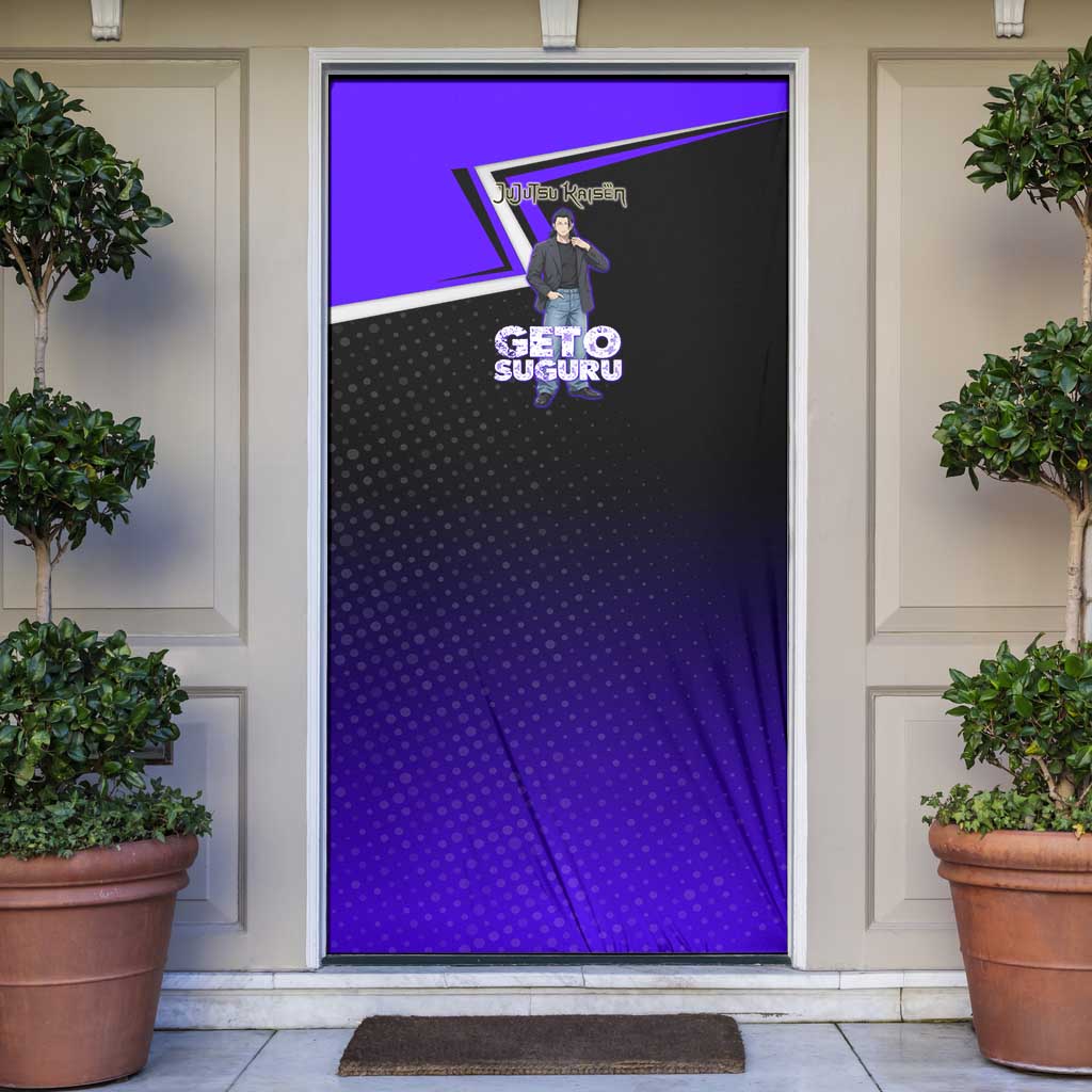 Geto Suguru Door Cover Jujutsu Kaisen Casual Suit Look