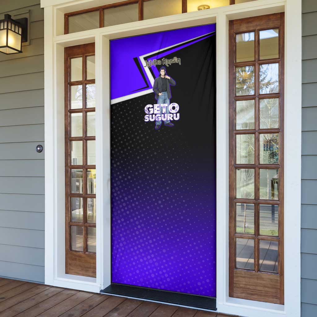 Geto Suguru Door Cover Jujutsu Kaisen Casual Suit Look