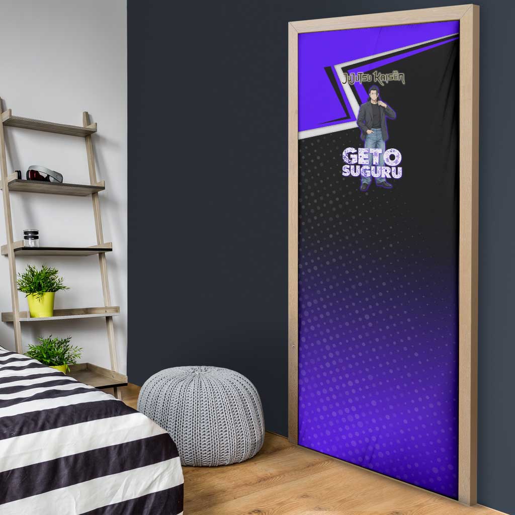 Geto Suguru Door Cover Jujutsu Kaisen Casual Suit Look