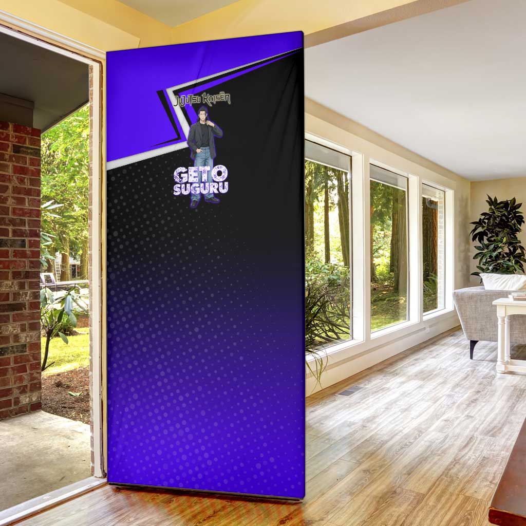 Geto Suguru Door Cover Jujutsu Kaisen Casual Suit Look