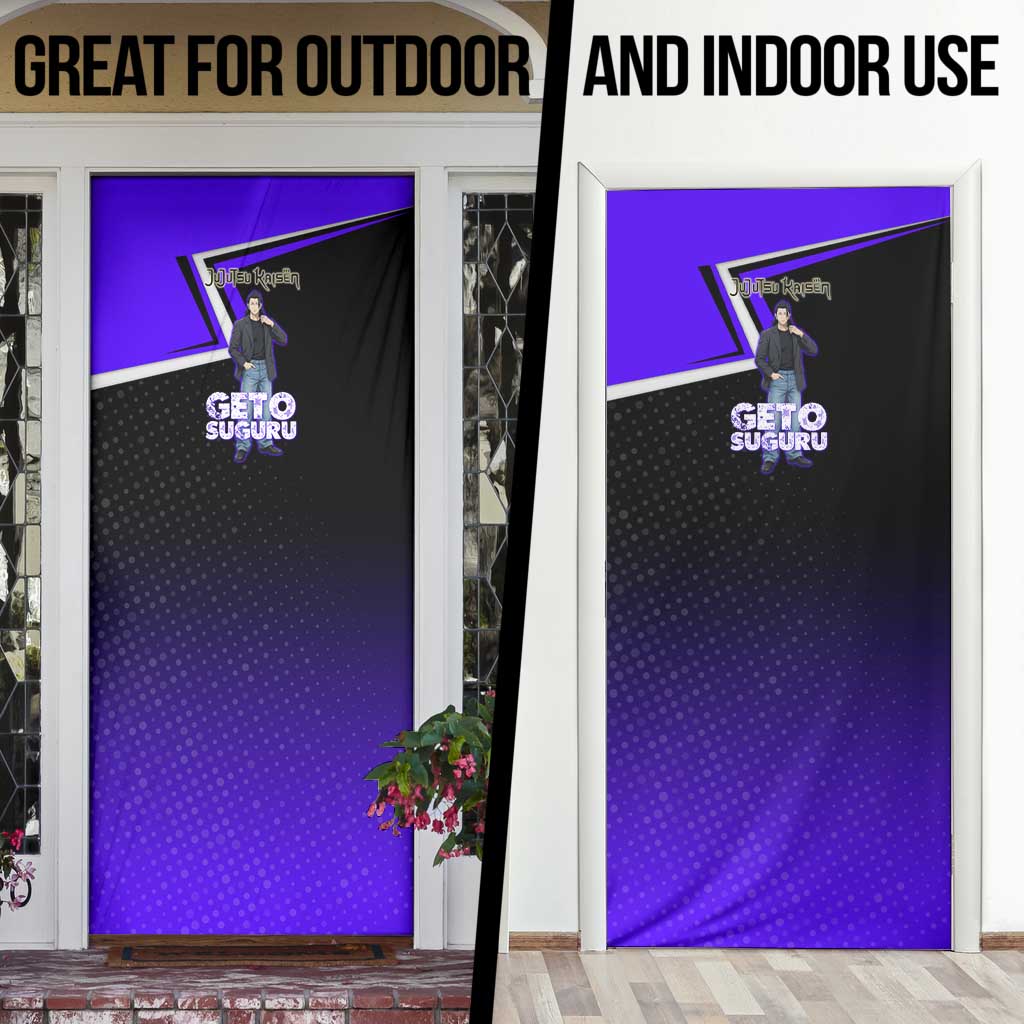 Geto Suguru Door Cover Jujutsu Kaisen Casual Suit Look