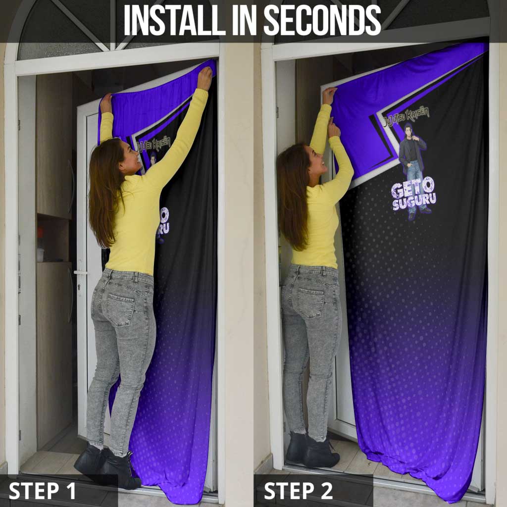 Geto Suguru Door Cover Jujutsu Kaisen Casual Suit Look