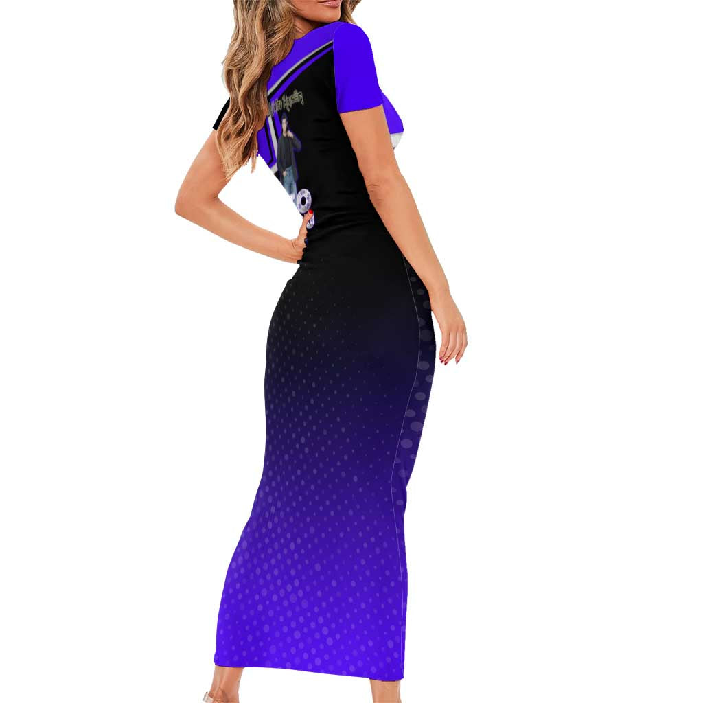 Geto Suguru Family Matching Short Sleeve Bodycon Dress and Hawaiian Shirt Jujutsu Kaisen Casual Suit Look