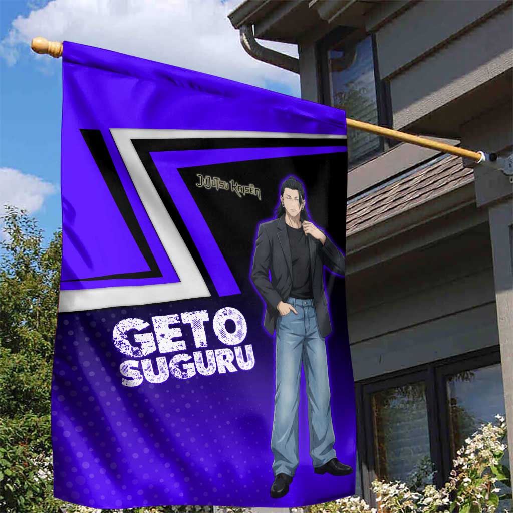 Geto Suguru Garden Flag Jujutsu Kaisen Casual Suit Look