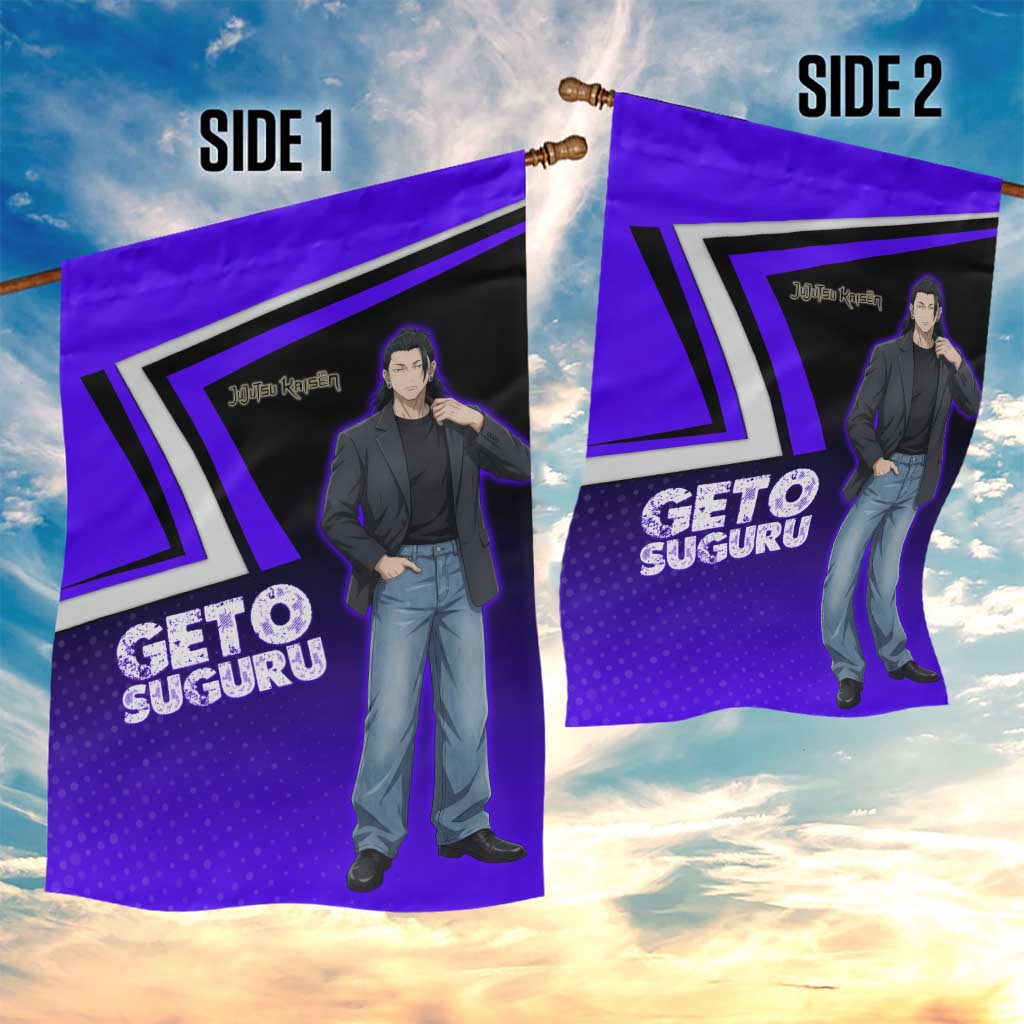 Geto Suguru Garden Flag Jujutsu Kaisen Casual Suit Look