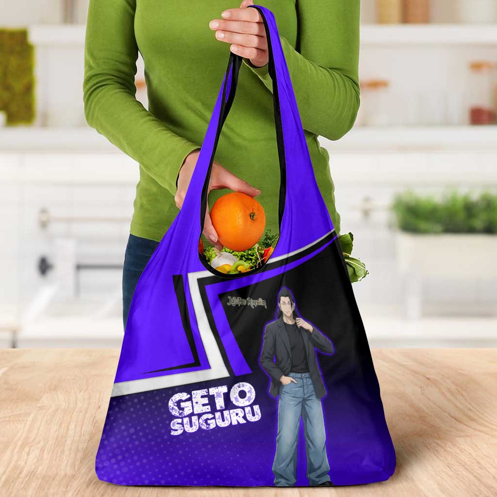 Geto Suguru Grocery Bag Jujutsu Kaisen Casual Suit Look