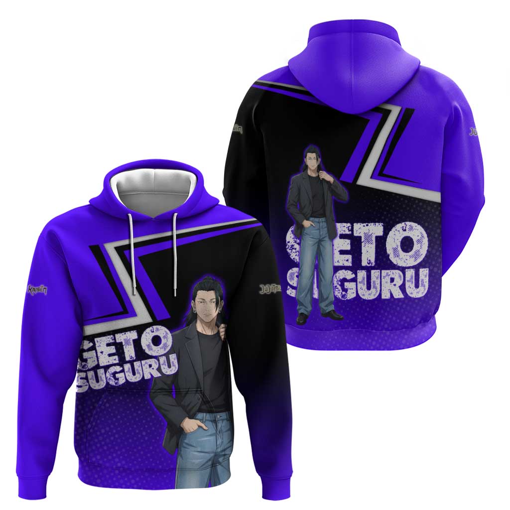 Geto Suguru Hoodie Jujutsu Kaisen Casual Suit Look