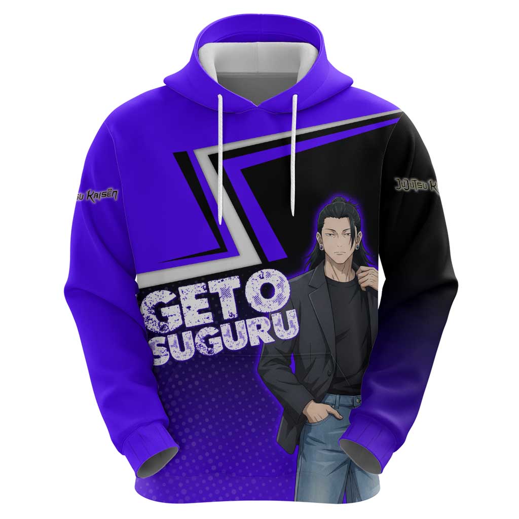 Geto Suguru Hoodie Jujutsu Kaisen Casual Suit Look