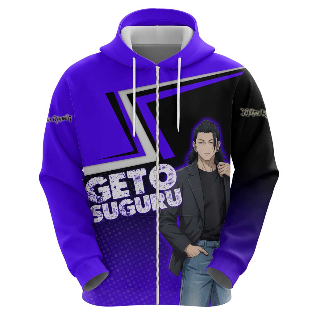 Geto Suguru Hoodie Jujutsu Kaisen Casual Suit Look