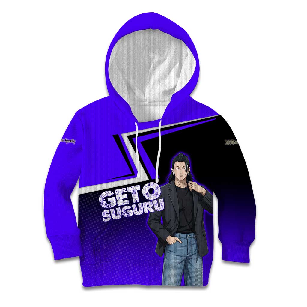 Geto Suguru Kid Hoodie Jujutsu Kaisen Casual Suit Look