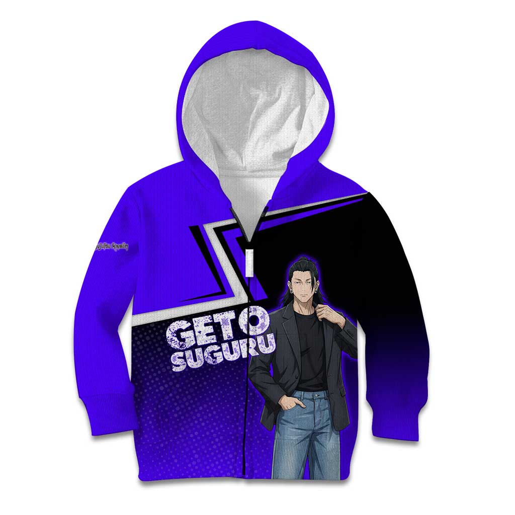 Geto Suguru Kid Hoodie Jujutsu Kaisen Casual Suit Look