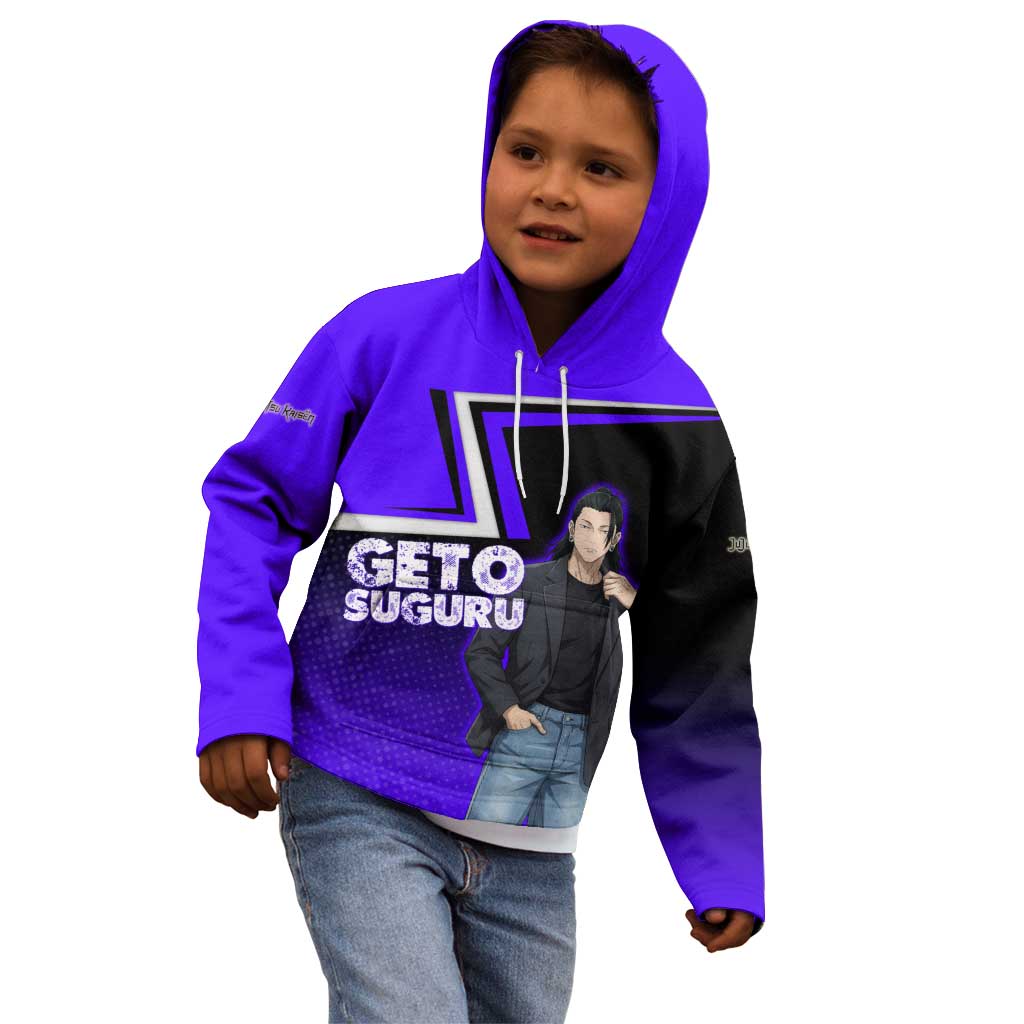 Geto Suguru Kid Hoodie Jujutsu Kaisen Casual Suit Look