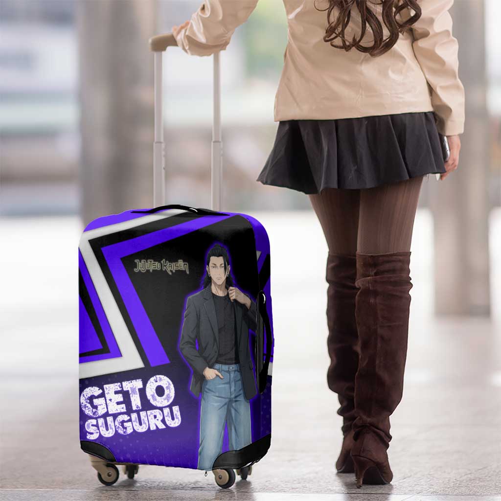 Geto Suguru Luggage Cover Jujutsu Kaisen Casual Suit Look