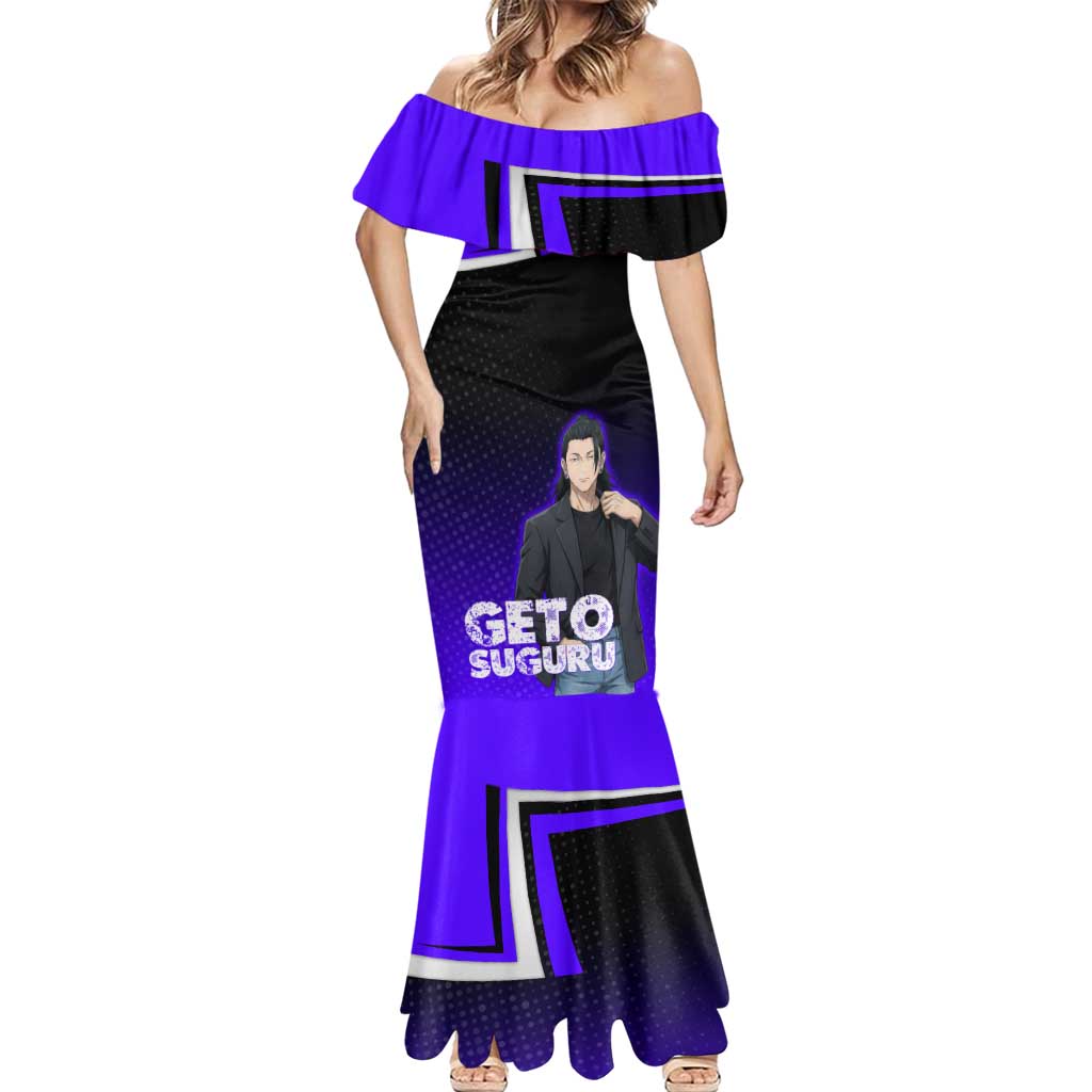 Geto Suguru Mermaid Dress Jujutsu Kaisen Casual Suit Look