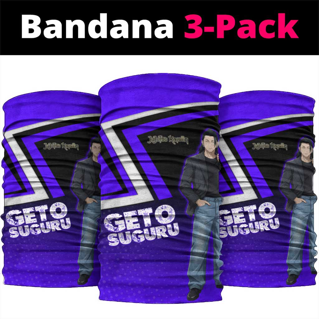Geto Suguru Neck Gaiter Jujutsu Kaisen Casual Suit Look