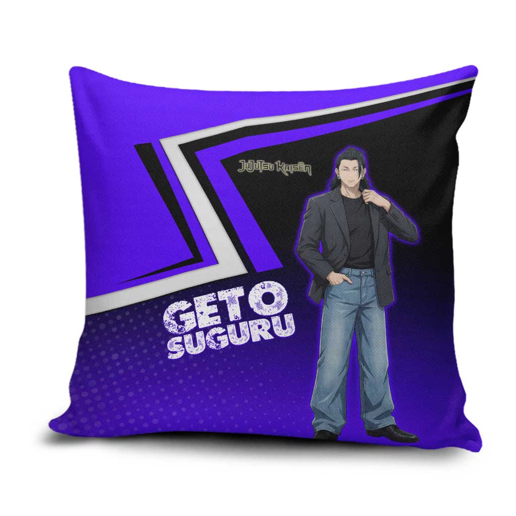 Geto Suguru Pillow Cover Jujutsu Kaisen Casual Suit Look