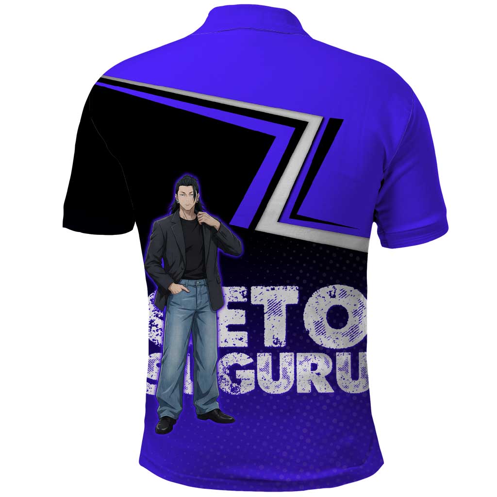 Geto Suguru Polo Shirt Jujutsu Kaisen Casual Suit Look