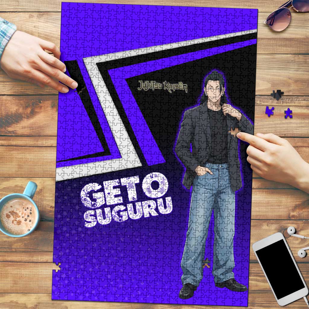 Geto Suguru Puzzle Jujutsu Kaisen Casual Suit Look