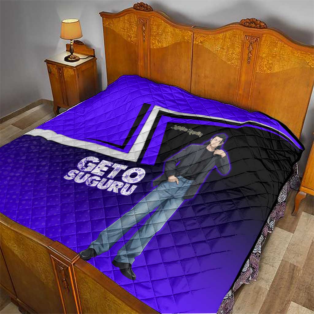 Geto Suguru Quilt Jujutsu Kaisen Casual Suit Look