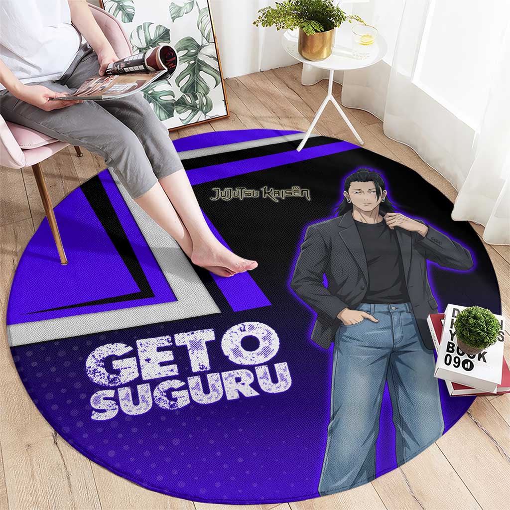 Geto Suguru Round Carpet Jujutsu Kaisen Casual Suit Look