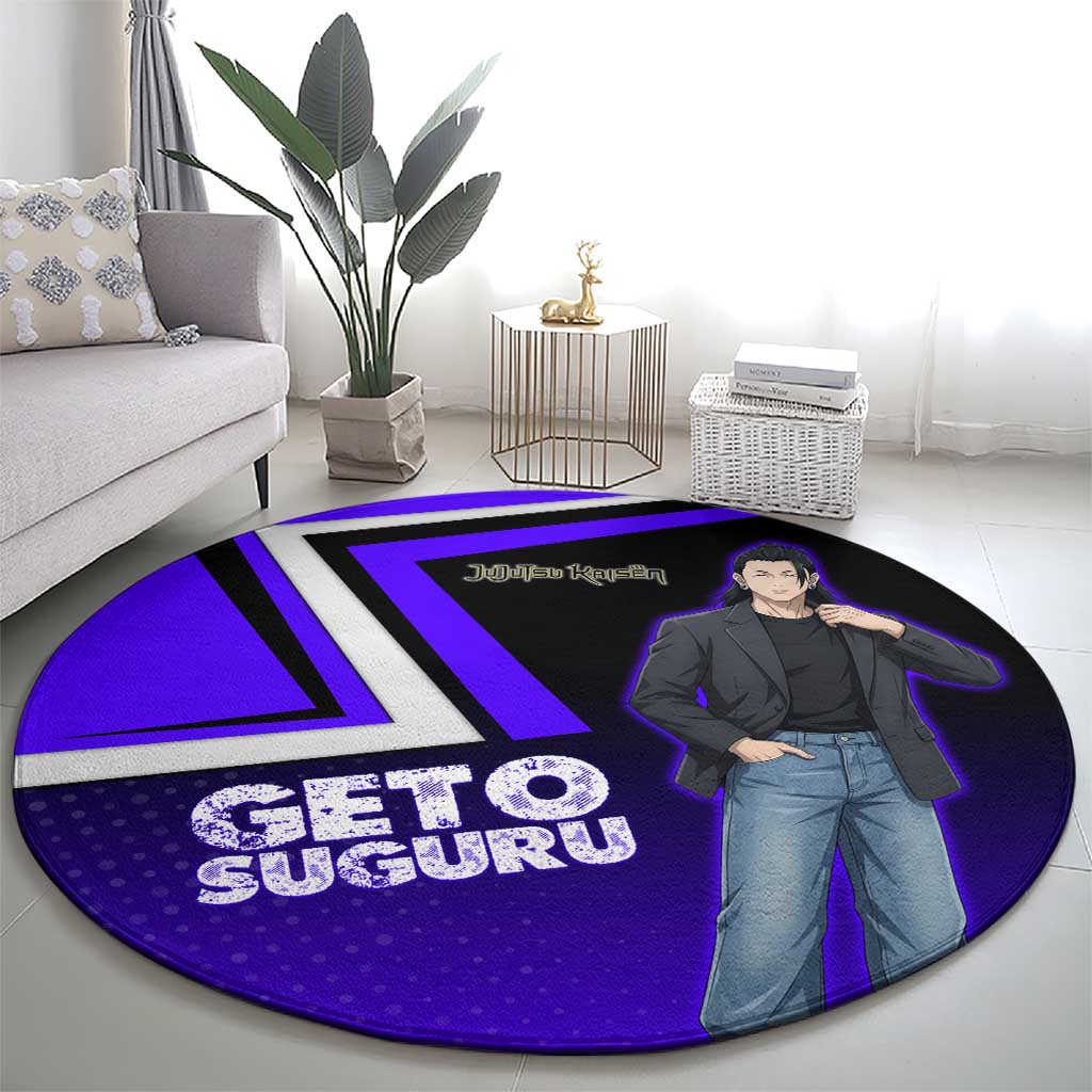 Geto Suguru Round Carpet Jujutsu Kaisen Casual Suit Look