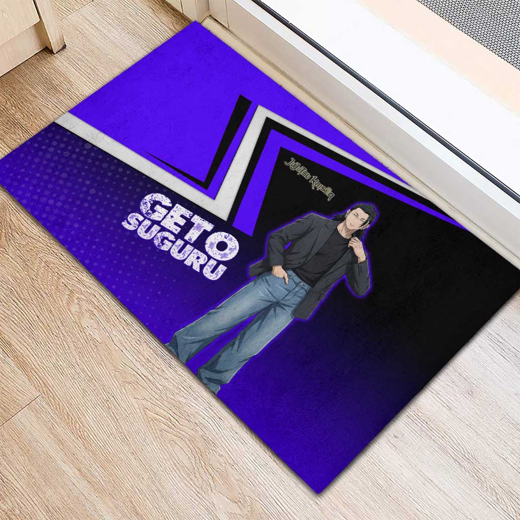 Geto Suguru Rubber Doormat Jujutsu Kaisen Casual Suit Look