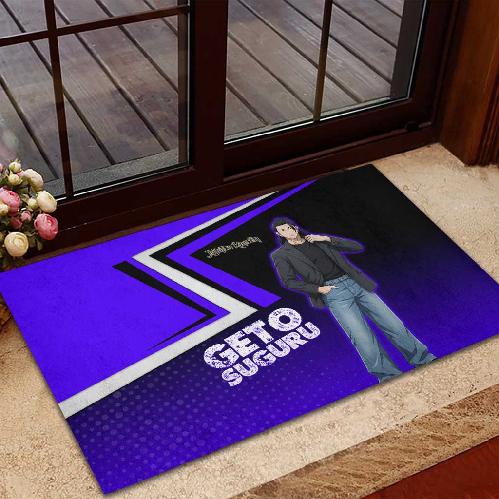 Geto Suguru Rubber Doormat Jujutsu Kaisen Casual Suit Look