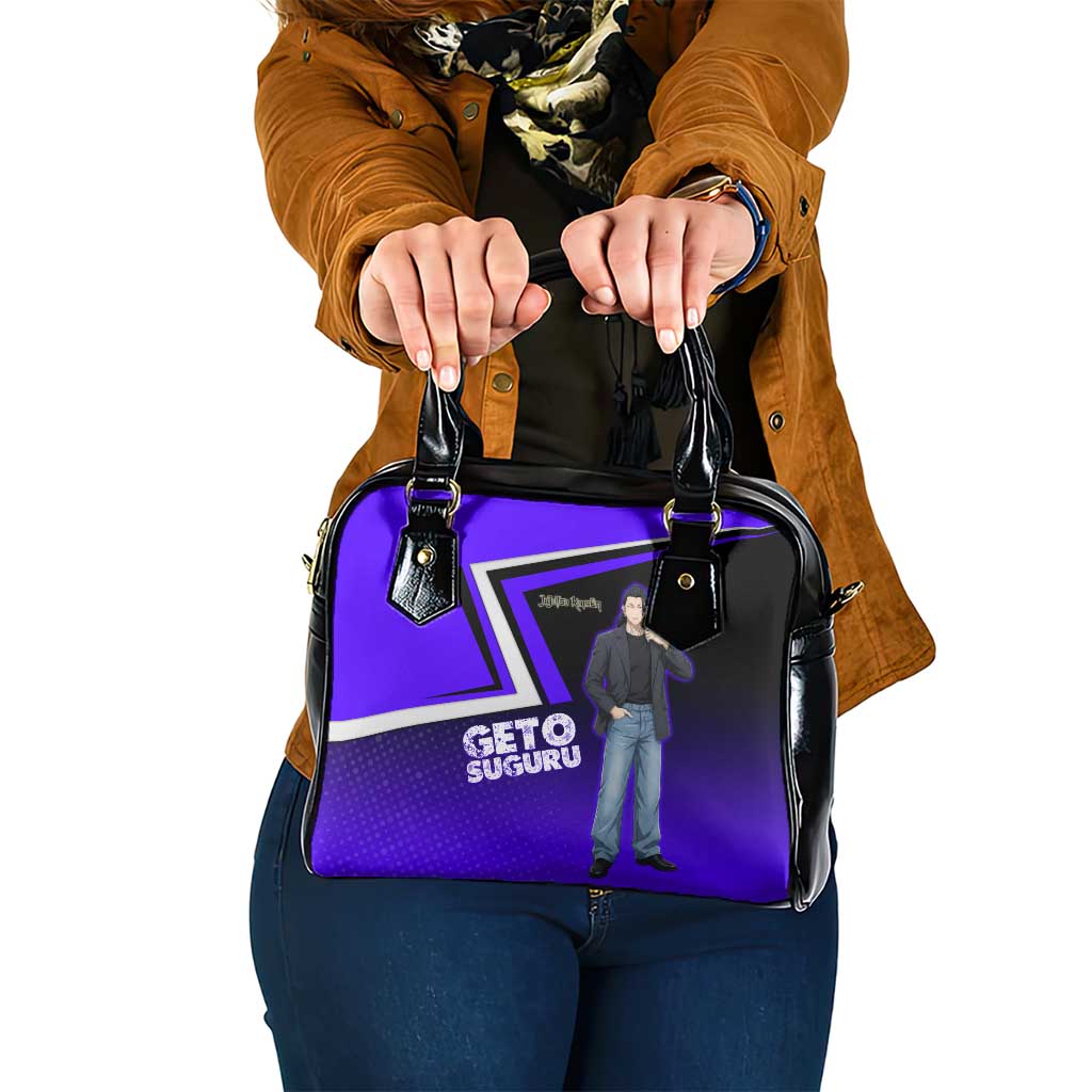 Geto Suguru Shoulder Handbag Jujutsu Kaisen Casual Suit Look
