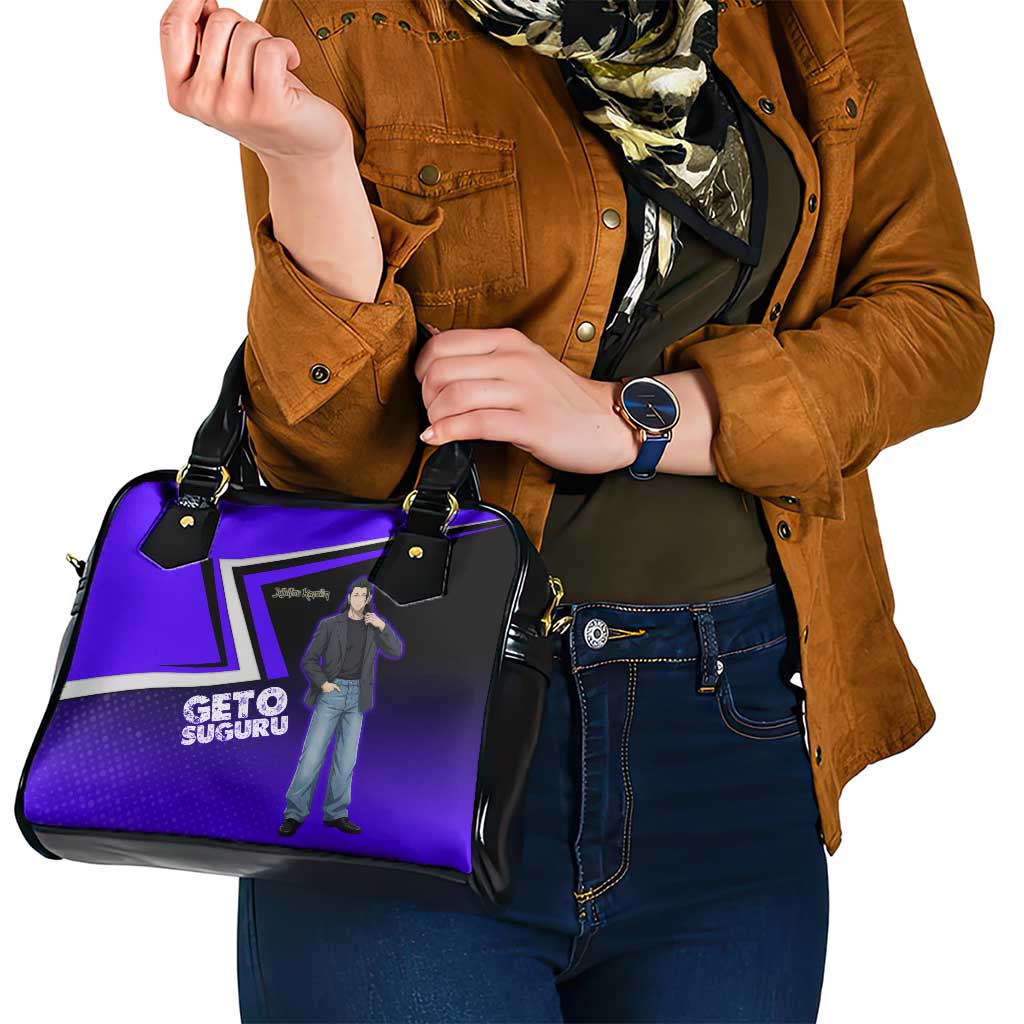 Geto Suguru Shoulder Handbag Jujutsu Kaisen Casual Suit Look