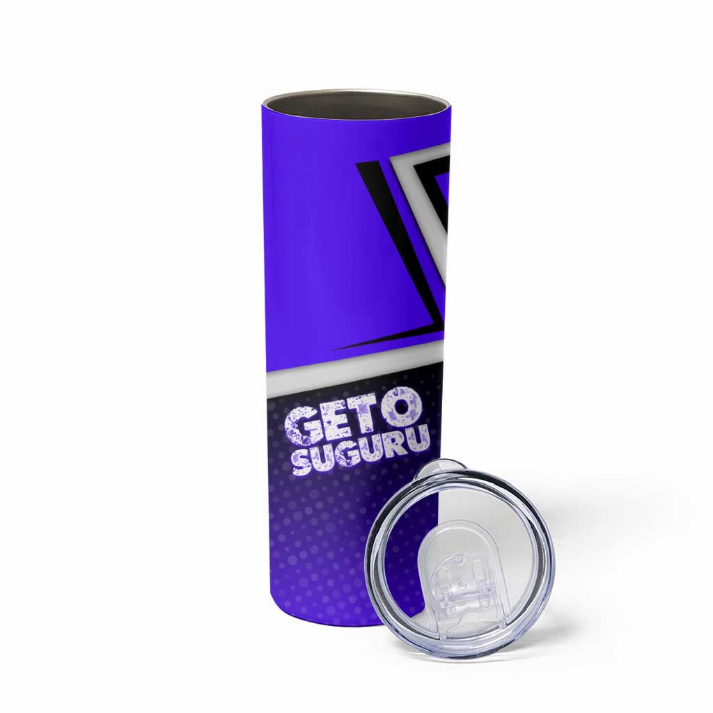 Geto Suguru Skinny Tumbler Jujutsu Kaisen Casual Suit Look