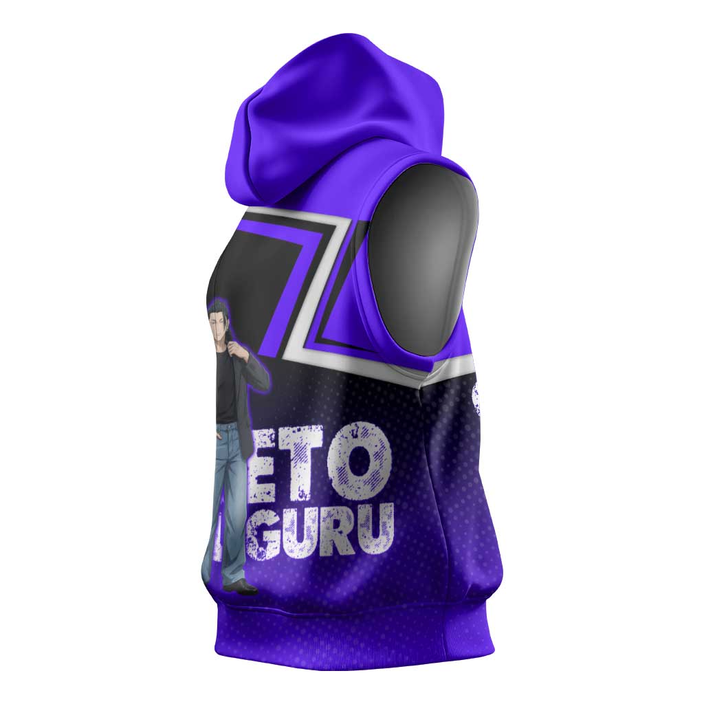 Geto Suguru Sleeveless Hoodie Jujutsu Kaisen Casual Suit Look