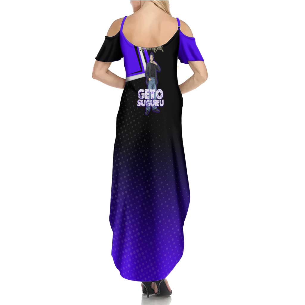Geto Suguru Summer Maxi Dress Jujutsu Kaisen Casual Suit Look
