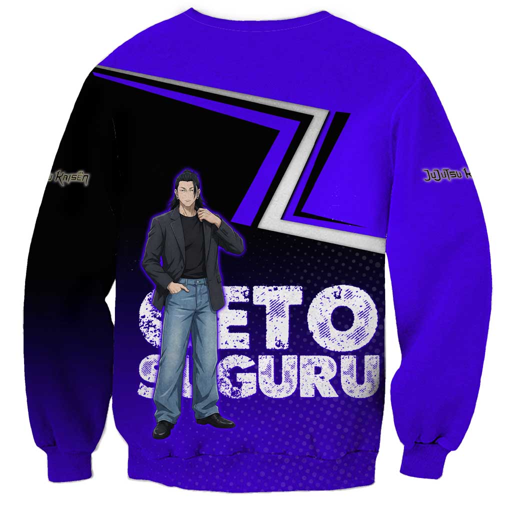 Geto Suguru Sweatshirt Jujutsu Kaisen Casual Suit Look
