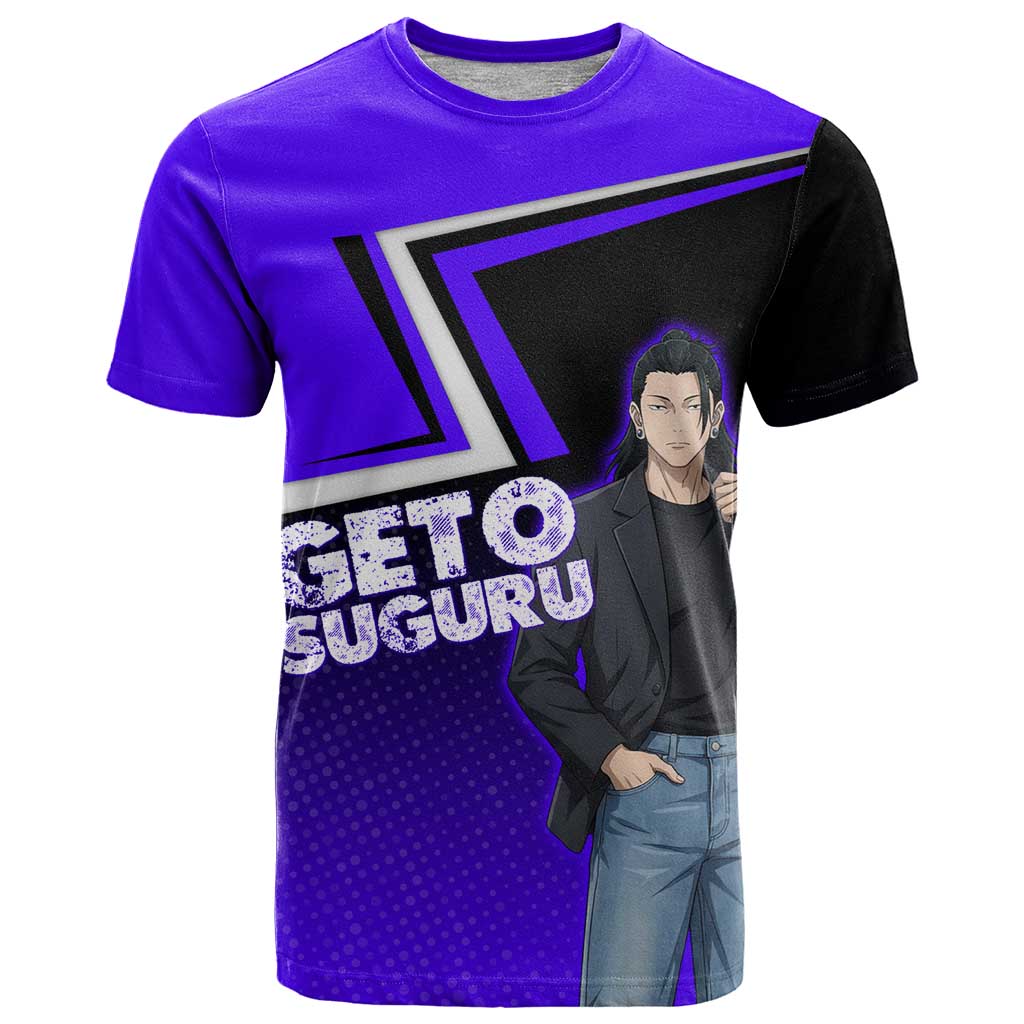 Geto Suguru T Shirt Jujutsu Kaisen Casual Suit Look