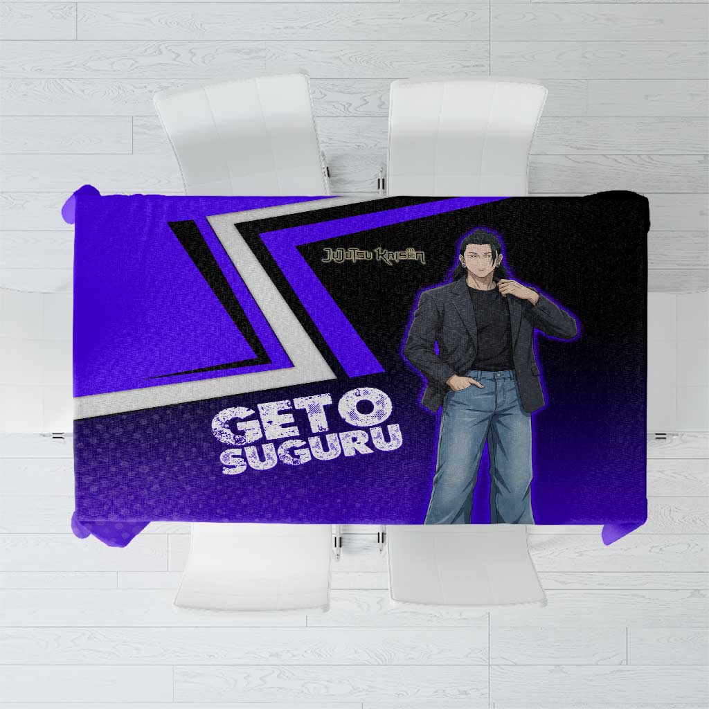 Geto Suguru Tablecloth Jujutsu Kaisen Casual Suit Look