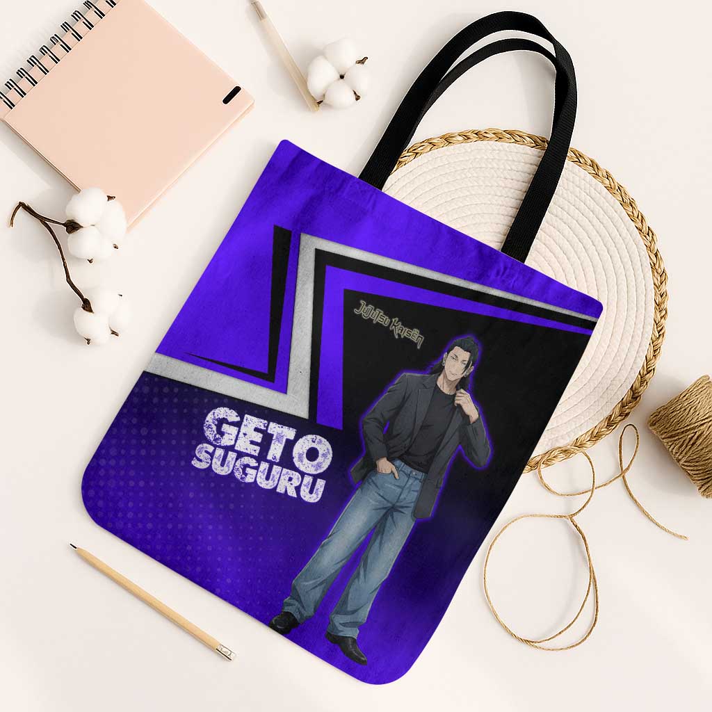 Geto Suguru Tote Bag Jujutsu Kaisen Casual Suit Look