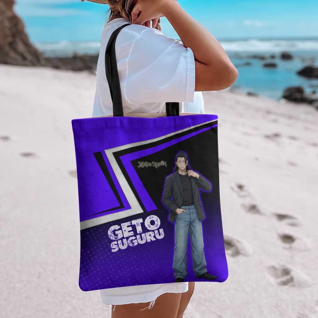 Geto Suguru Tote Bag Jujutsu Kaisen Casual Suit Look