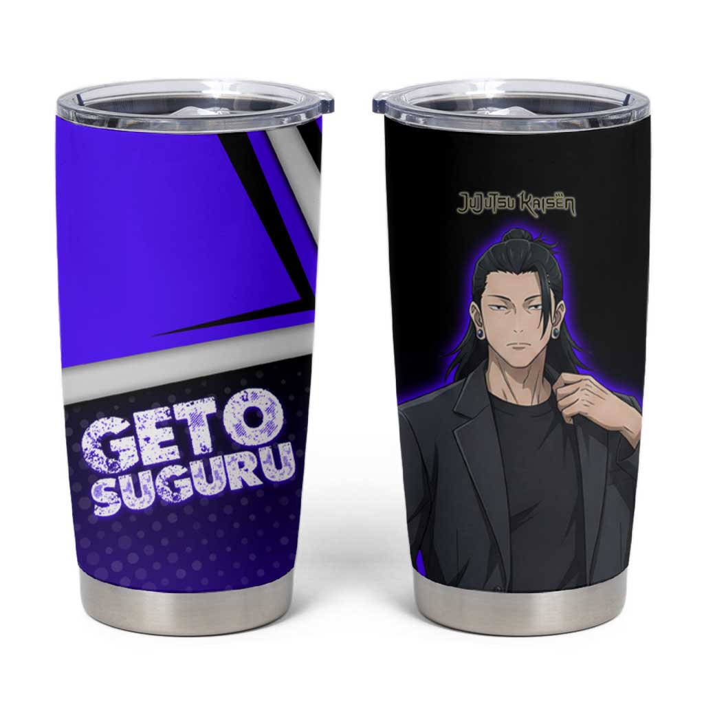 Geto Suguru Tumbler Cup Jujutsu Kaisen Casual Suit Look