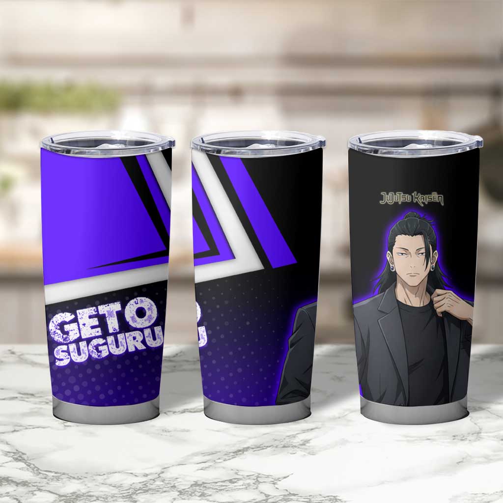 Geto Suguru Tumbler Cup Jujutsu Kaisen Casual Suit Look