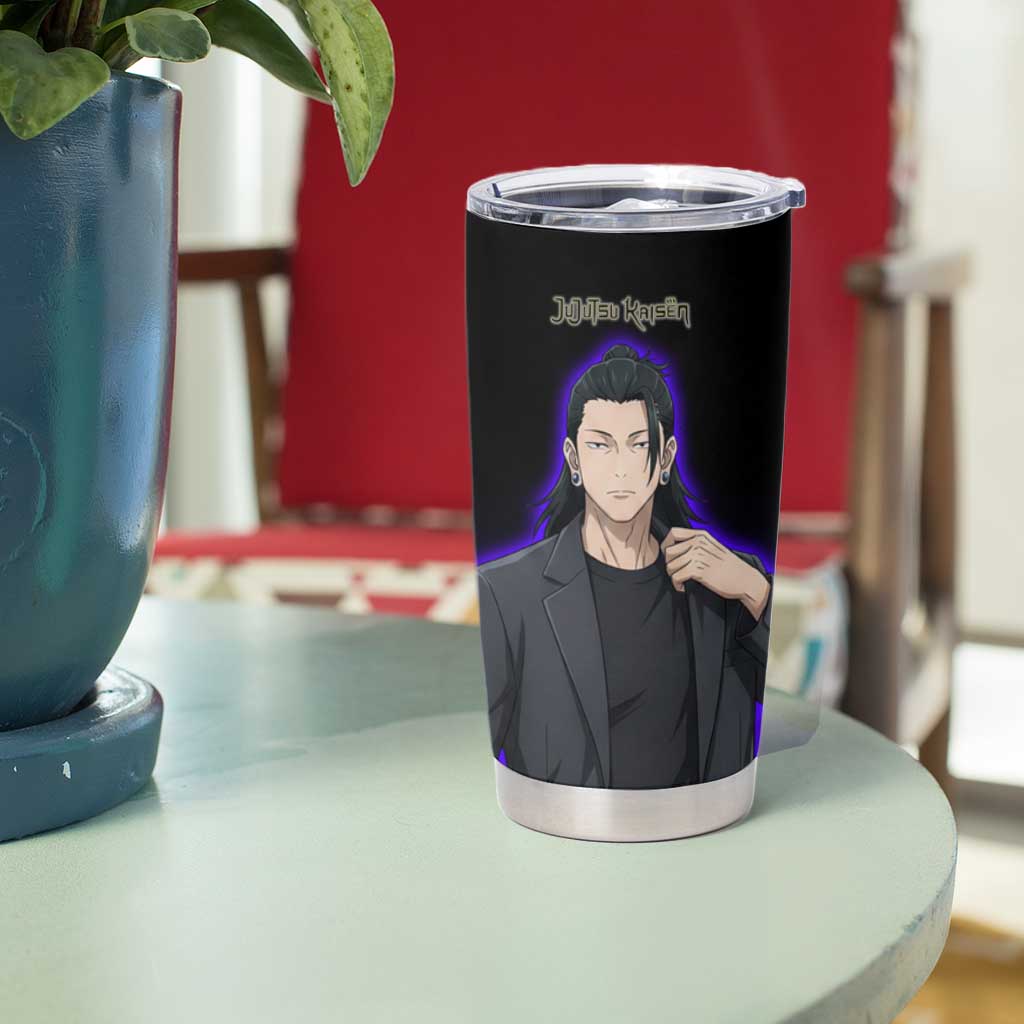 Geto Suguru Tumbler Cup Jujutsu Kaisen Casual Suit Look