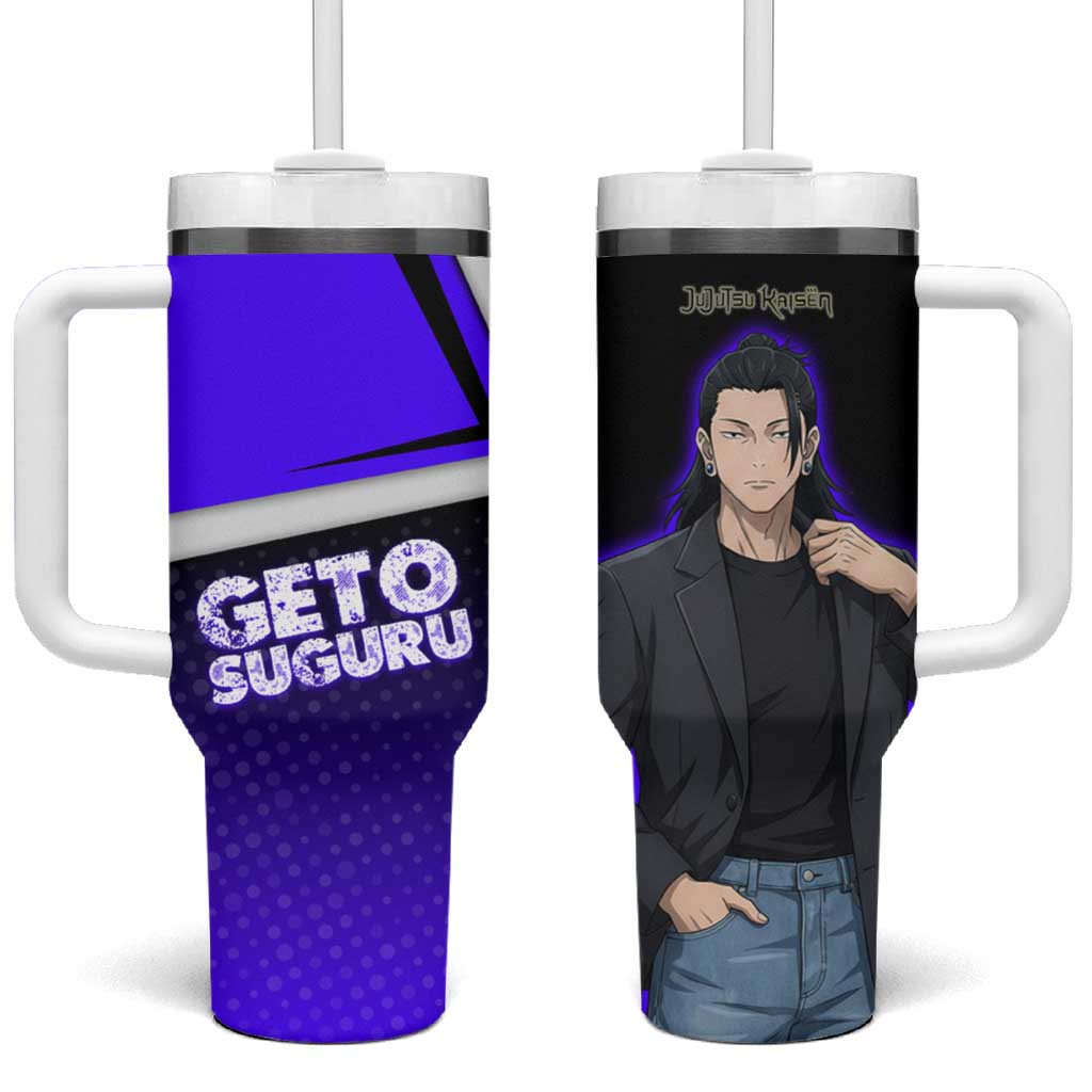 Geto Suguru Tumbler With Handle Jujutsu Kaisen Casual Suit Look