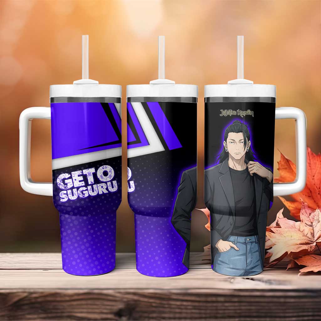 Geto Suguru Tumbler With Handle Jujutsu Kaisen Casual Suit Look
