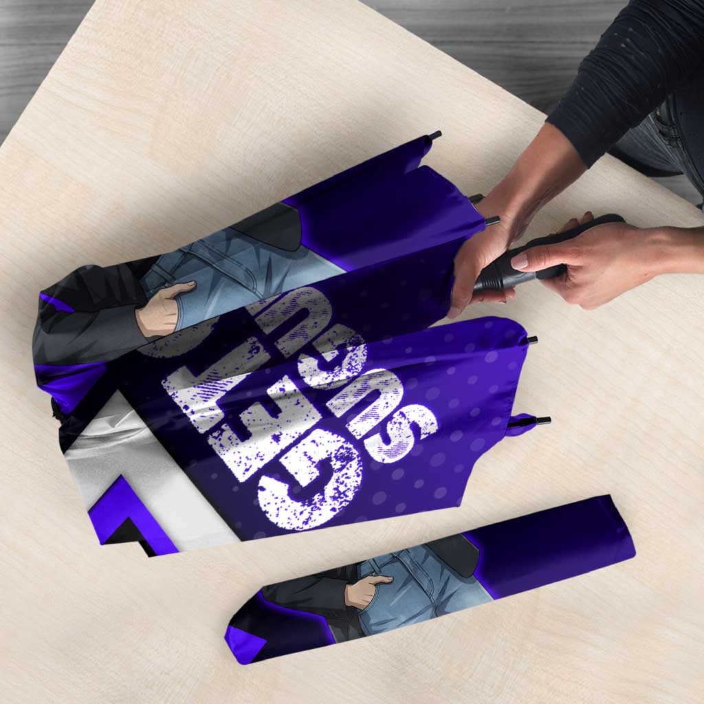 Geto Suguru Umbrella Jujutsu Kaisen Casual Suit Look
