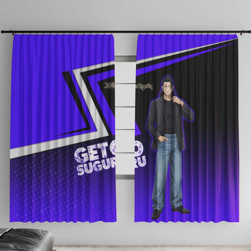 Geto Suguru Window Curtain Jujutsu Kaisen Casual Suit Look