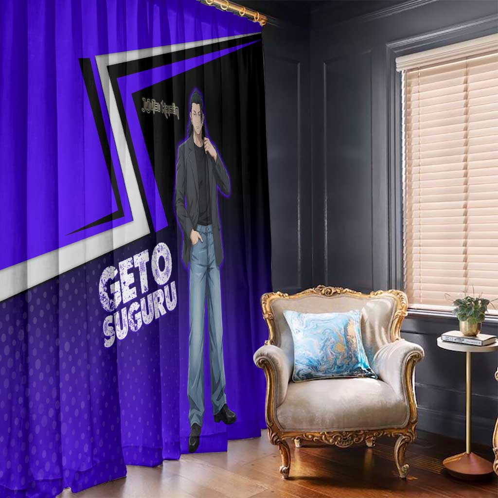 Geto Suguru Window Curtain Jujutsu Kaisen Casual Suit Look