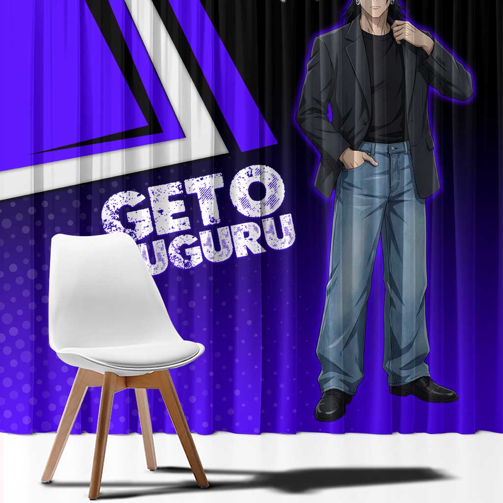 Geto Suguru Window Curtain Jujutsu Kaisen Casual Suit Look