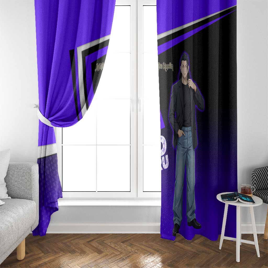 Geto Suguru Window Curtain Jujutsu Kaisen Casual Suit Look