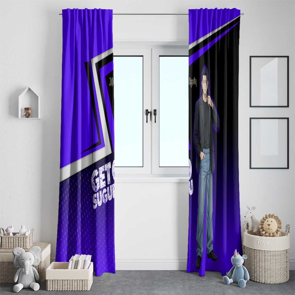 Geto Suguru Window Curtain Jujutsu Kaisen Casual Suit Look