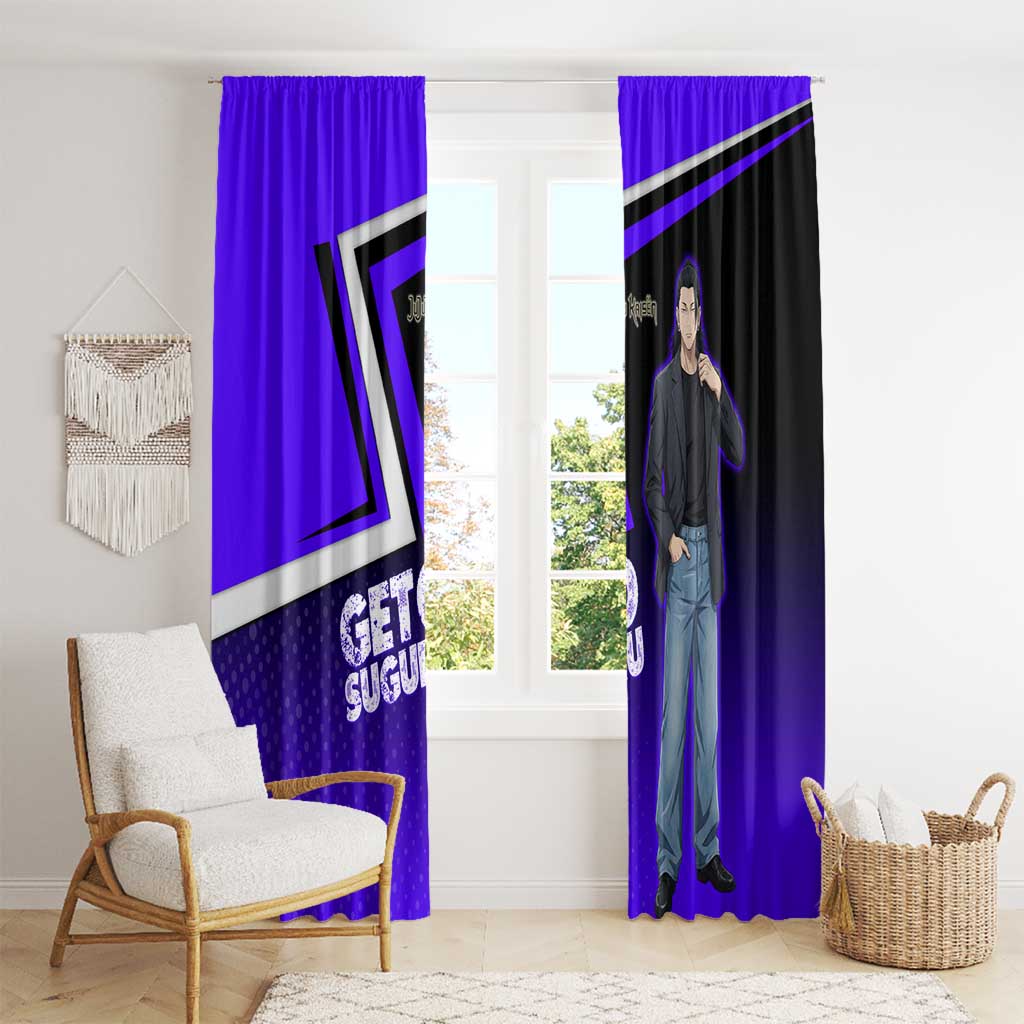 Geto Suguru Window Curtain Jujutsu Kaisen Casual Suit Look