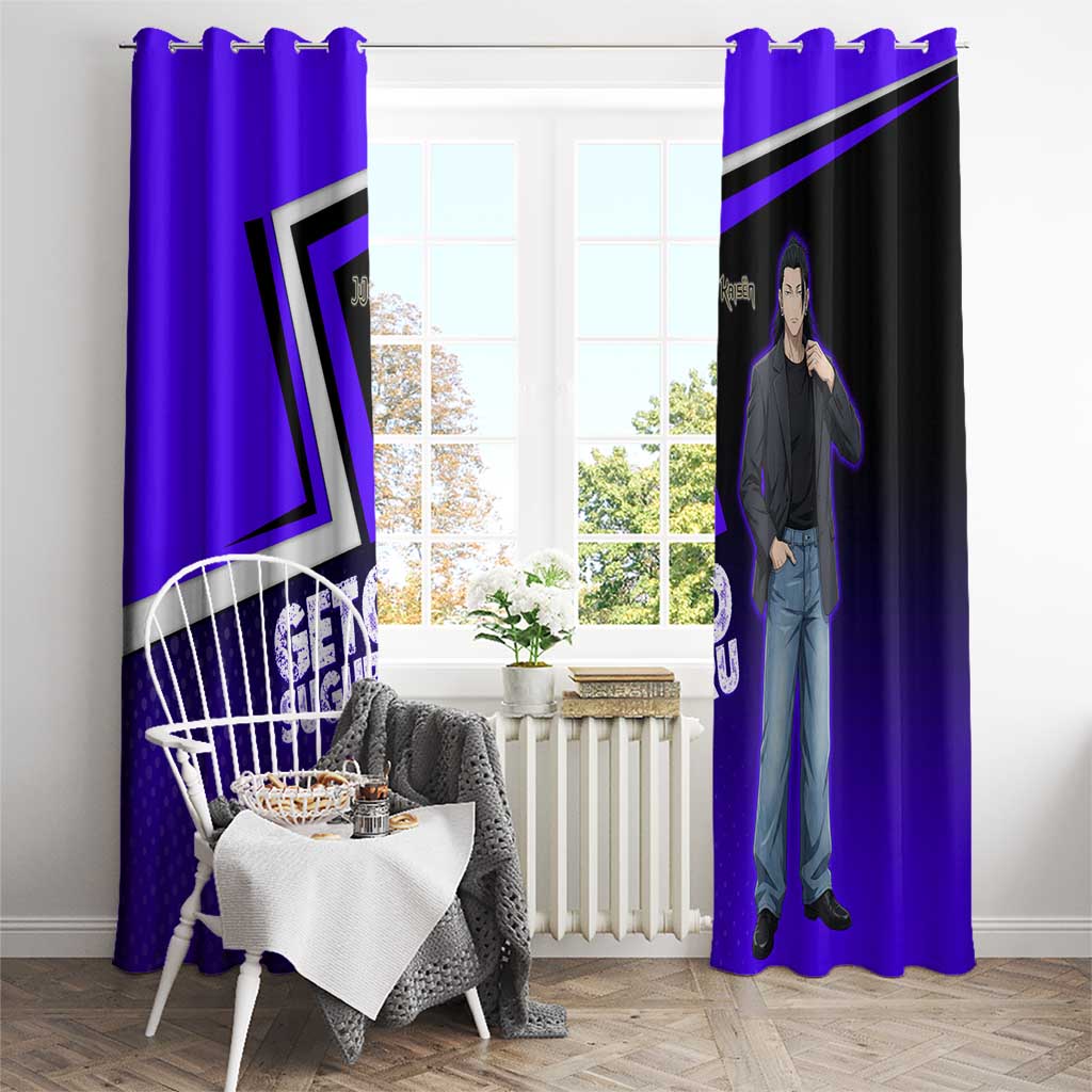 Geto Suguru Window Curtain Jujutsu Kaisen Casual Suit Look
